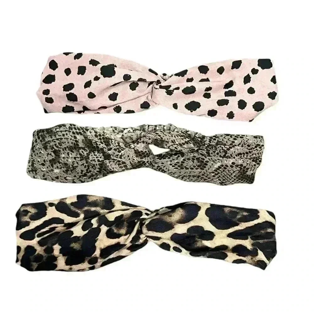 Turban Headband Three Colors Soft and Stretchy